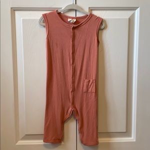 Kyte sleeveless button romper